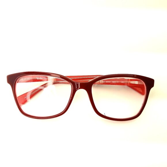 Ray Ban 5362  Red Frames Eyeglasses Frames Size 54/17/140 - Picture 7 of 8
